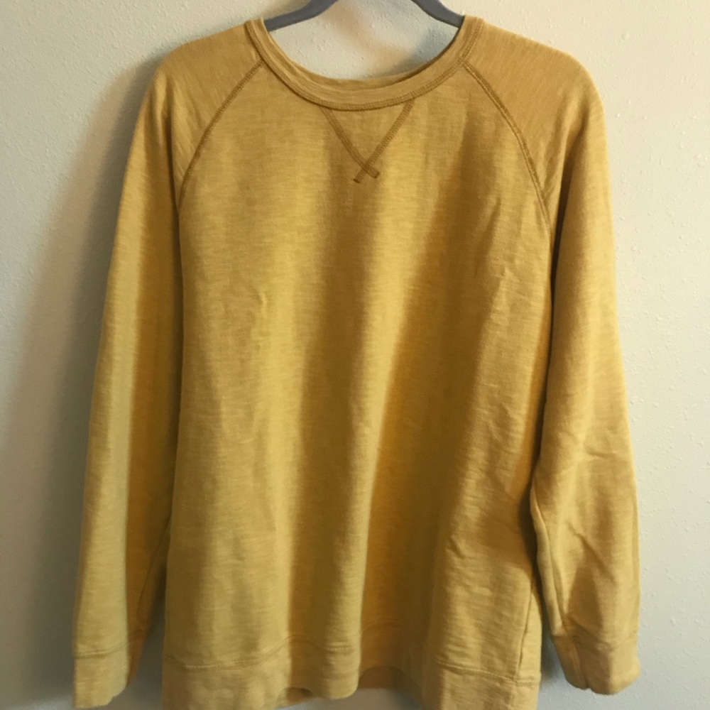 Old Navy Mustard Crewneck